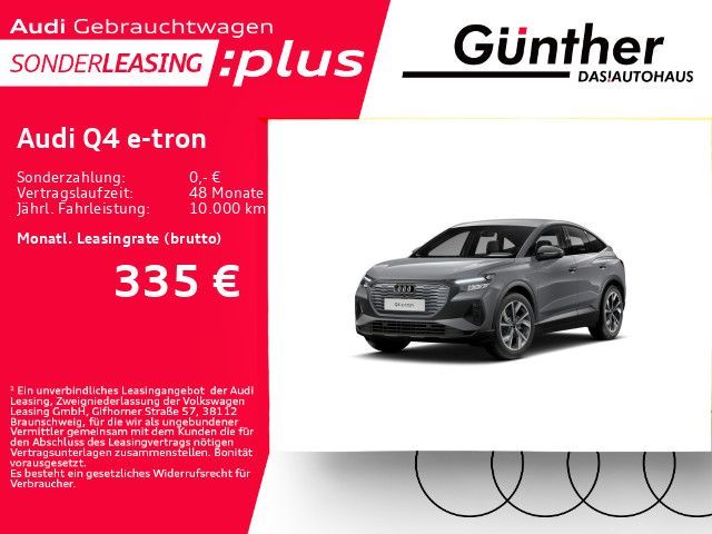 Audi Q4 35 e-tron Sportback+EL.HECKKLAPPE+KOMFORTSCHL Leasing