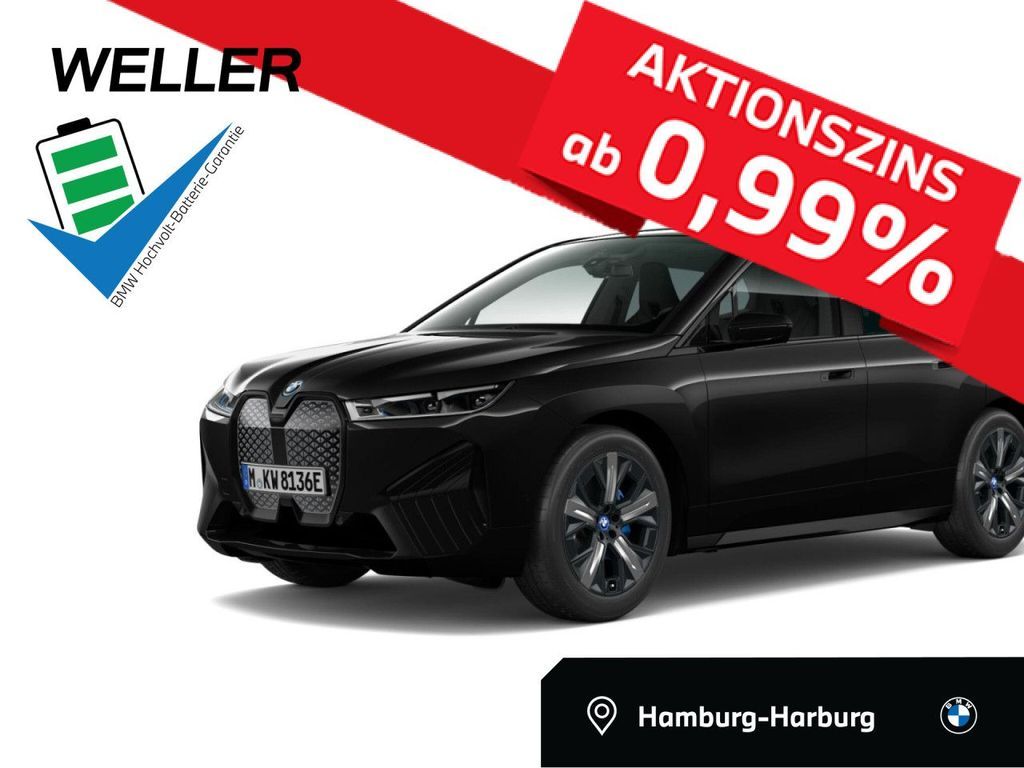 BMW iX xDr 50 Sport Laser,AHK,SkyL,Leas.o.Anz.569,- Leasing