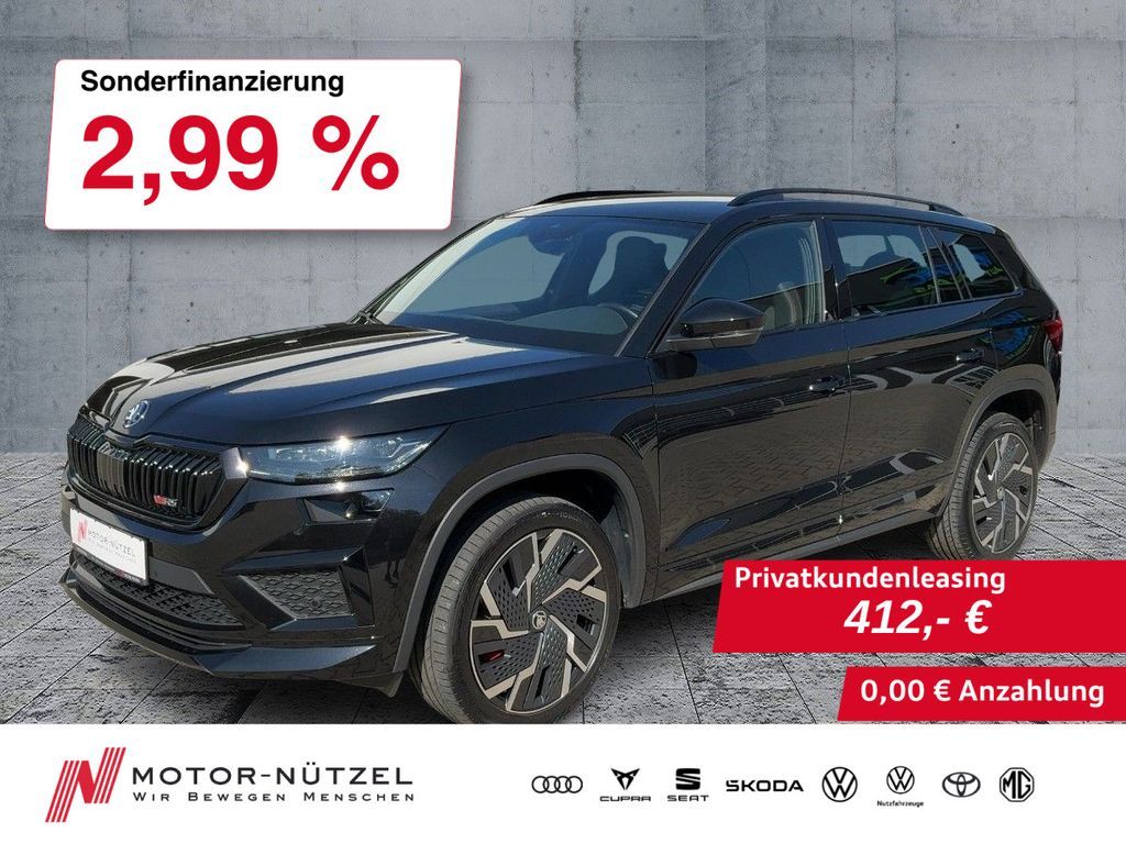 Skoda Kodiaq RS 2.0 TSI DSG 4x4 LED+NAVI+ACC+RFK Leasing