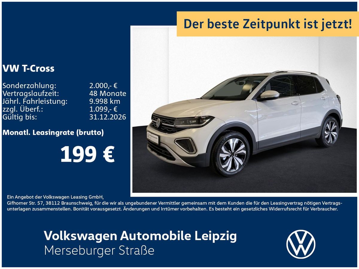 Volkswagen T-Cross Style TSI DSG Preisvorteil 7054 € Leasing