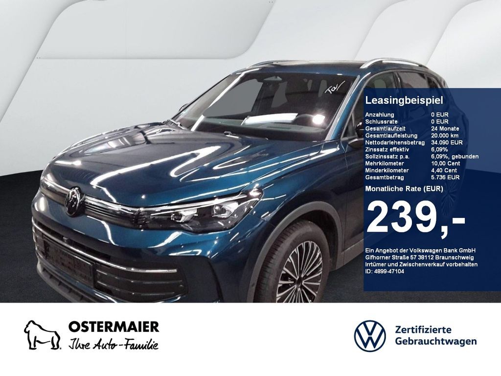 Volkswagen Tiguan GOAL 2.0TDI 150PS DSG ACC.AHK.AREA-VIEW.N Leasing
