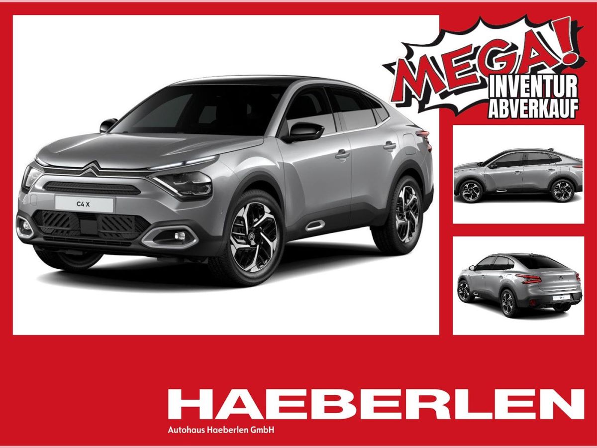 Citroën C4 X 1.2 145 Max *360°Kamera*Beheizbares Lenkrad* Leasing