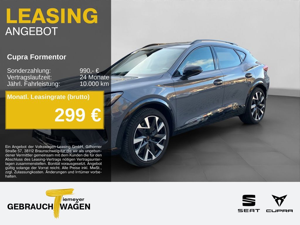 Cupra Formentor VZ 2.0 TSI LM19 PANO AHK SENNHEISER MA Leasing