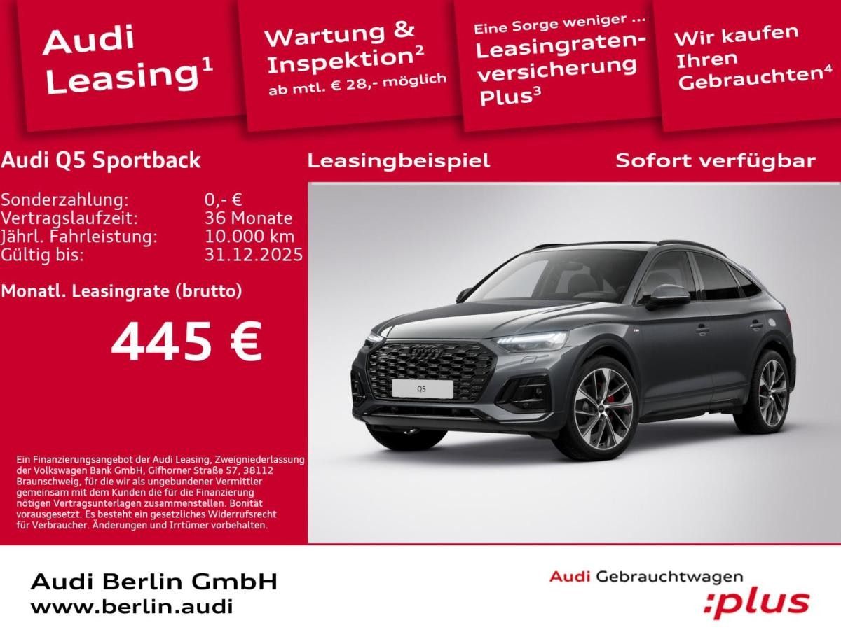 Audi Q5 Sportback S line 40 TDI quattro S tronic Leasing