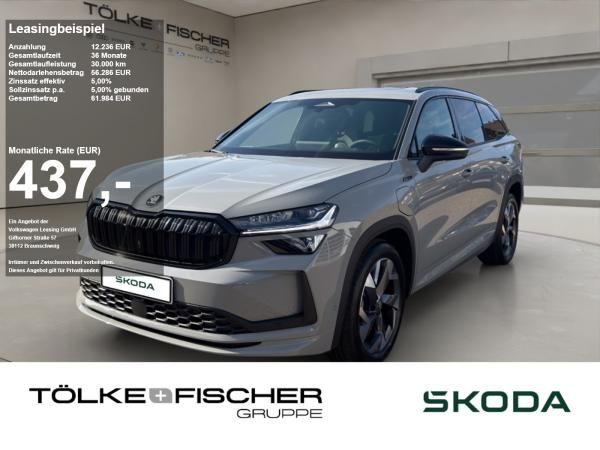 Skoda Kodiaq SOFORT VERFÜGBAR! 1.5 TSI iV Sportline DCC ACC AHK Navi Leasing