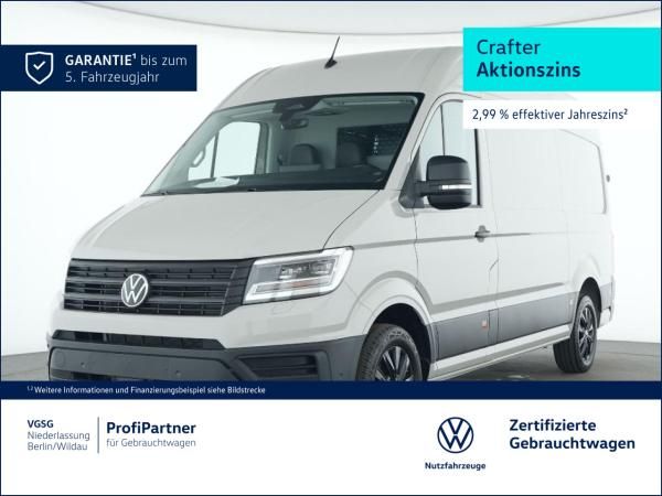 Volkswagen Crafter Kasten Mittel 4Motion Schwingsitz Navi PDC Leasing
