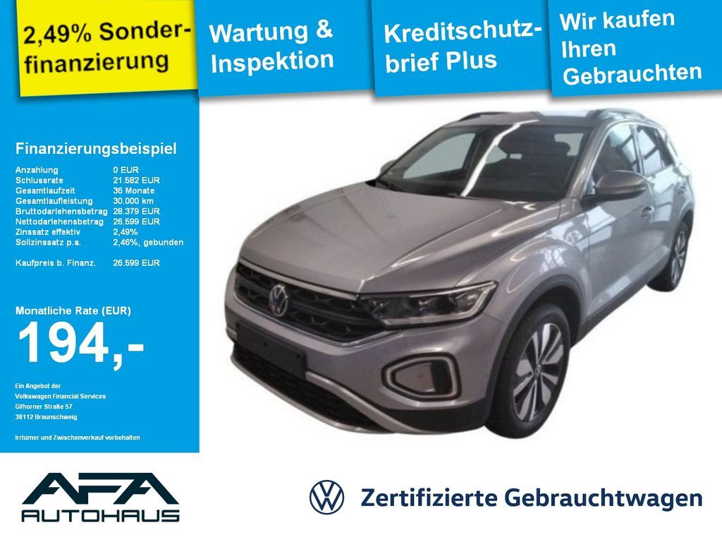 Volkswagen T-Roc 1.5 TSI MOVE DSG LED*Navi*ACC*RFK*APP Leasing