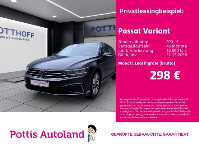 Volkswagen Passat Variant 1.4 TSI eHybrid DSG GTE AHK NAVI Leasing
