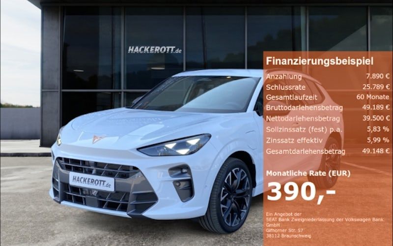 Cupra Terramar 1.5 E-HYBRID 200kW VZ DSG 5dr Kauf