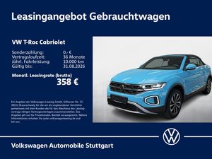 Volkswagen T-Roc Cabriolet Style 1.0 TSI Kamera Navi SHZ