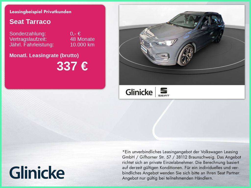 Seat Tarraco 1.5 TSI FR LED LM 19