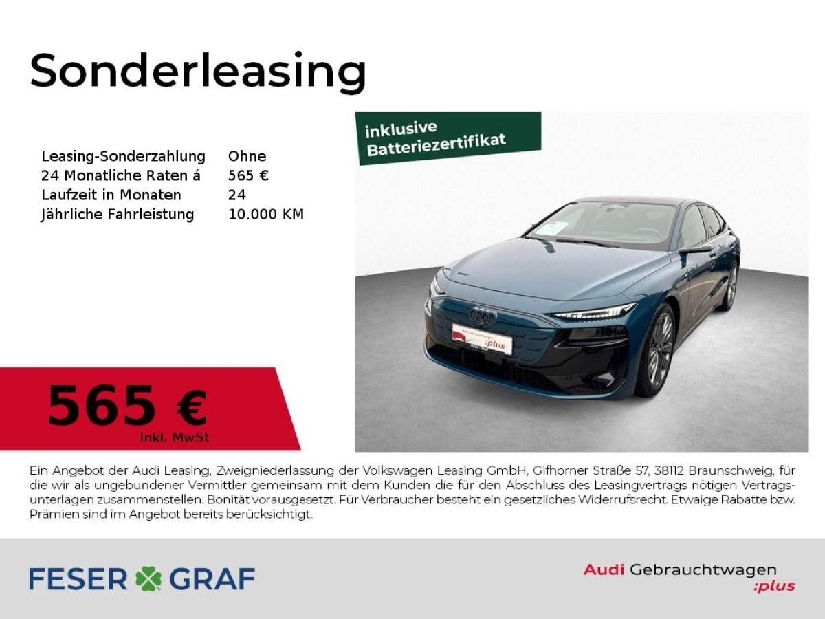 Audi A6 e-tron A6 Sportback e-tron performance edition one Leasing