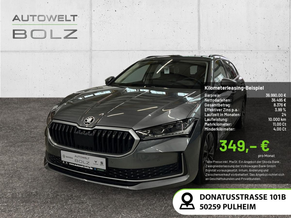 Skoda Superb Combi Selection 2.0 TDI PANO MATRIX NAVI JAHRESWAGEN Leasing