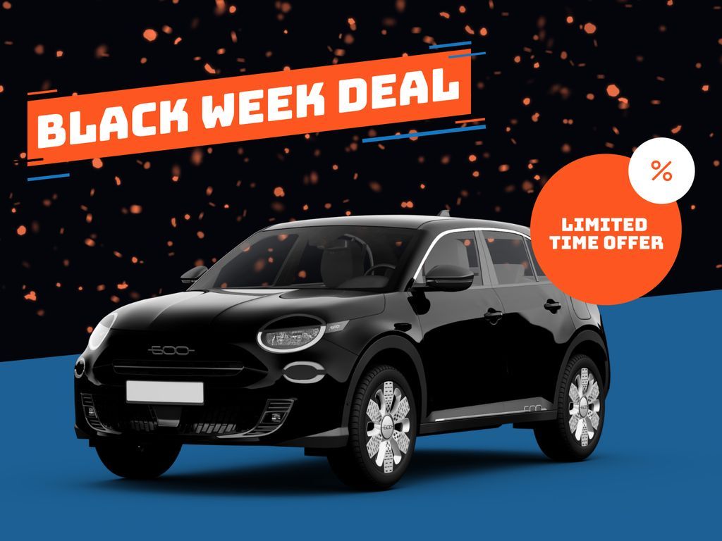Fiat Black-Week Deal - 600 1.2 Hybrid T3 81 kW DCT Leasing