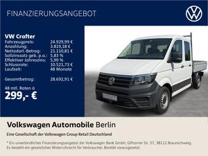 Volkswagen Crafter Pritsche 35 DOKA L2 FWD 2.0 TDI AHZV GRA