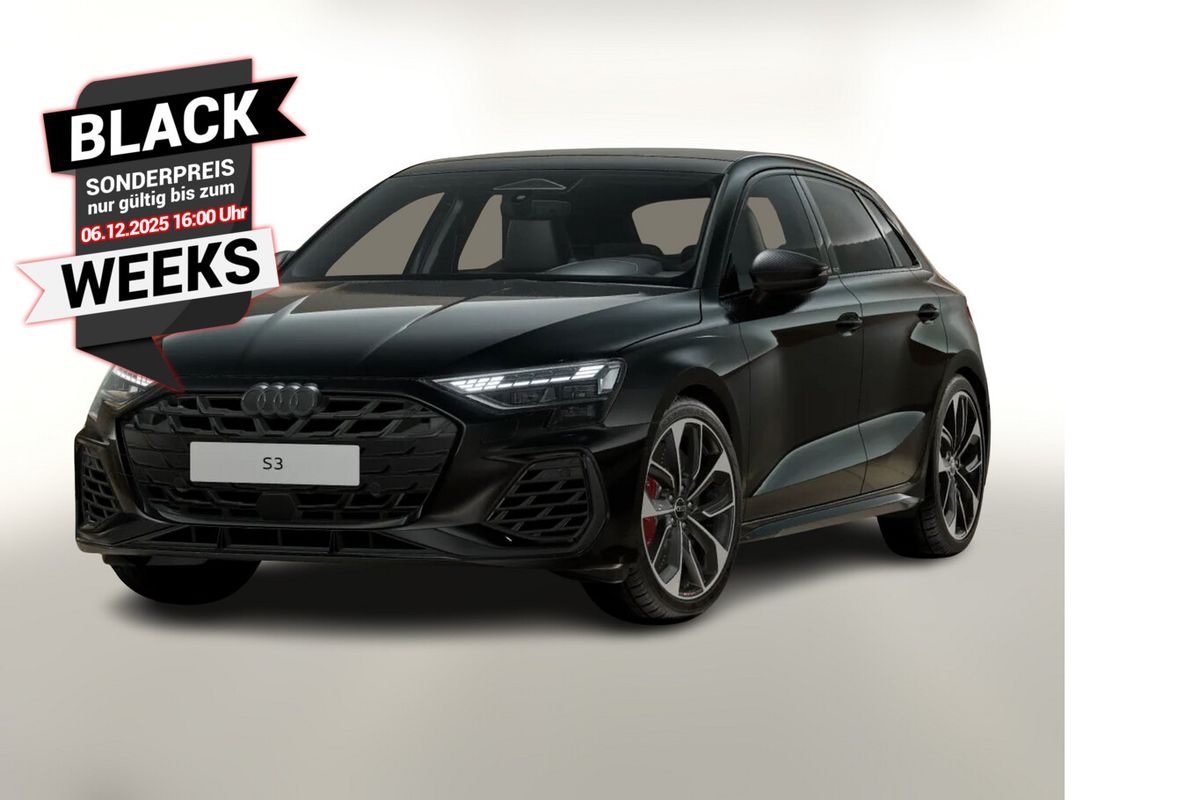 Audi S3 Sportback PerfAbgas Matrix Nav Leder 19Z Pano Auto-Abo privat Auto-Abo