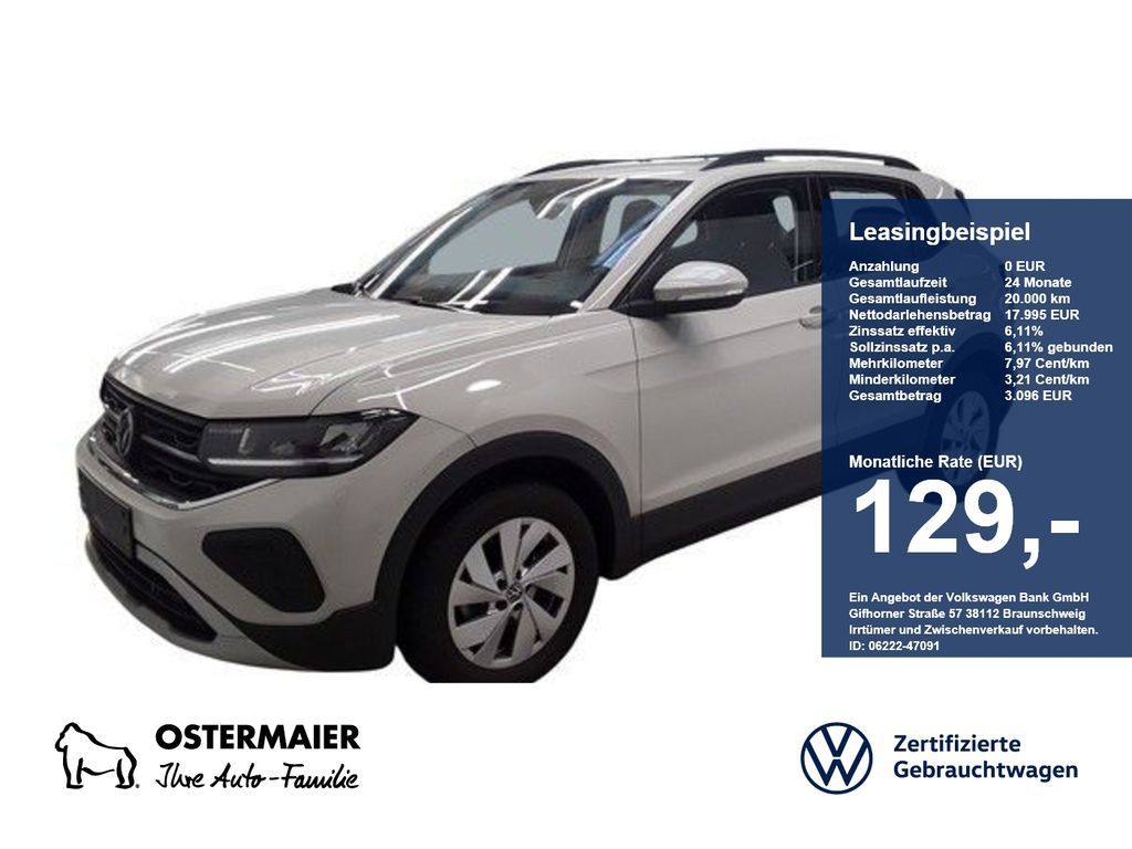 Volkswagen T-Cross LIFE 1.0TSI 95PS ACC.5J-G.VIRTUAL.2xPDC. Leasing