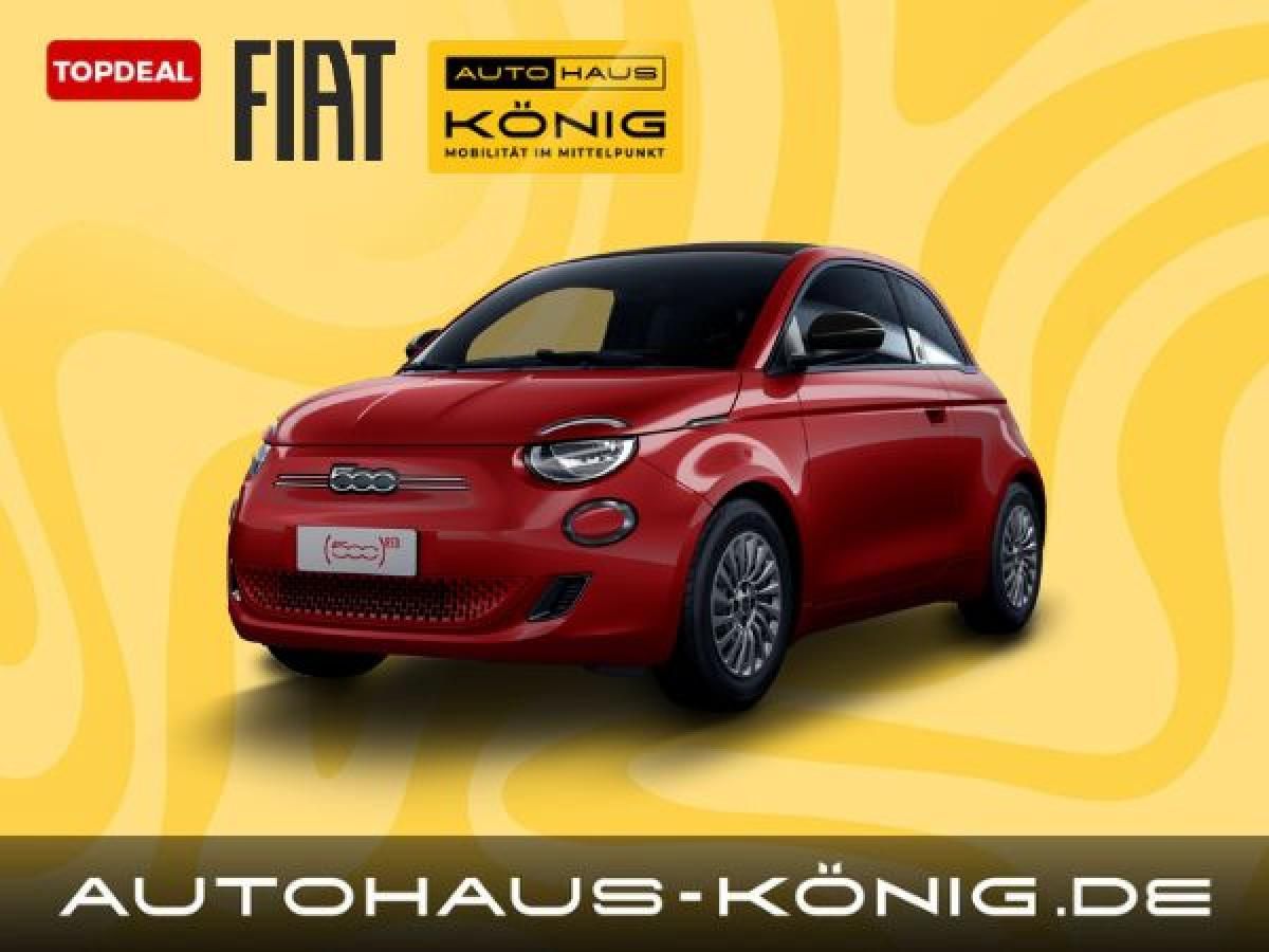 Fiat 500C Elektro RED | ***Ohne Anzahlung*** | 300 KM Reichweite ⚡️ Leasing