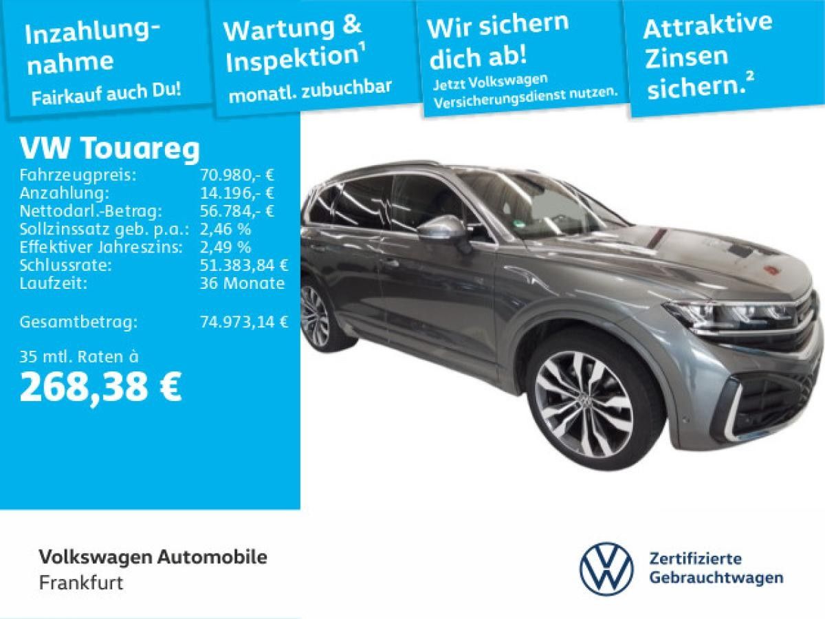 Volkswagen Touareg 3.0 TDI 4Motion R-Line Navi Leder IQ.Light DAB+ FrontAssist Leasing