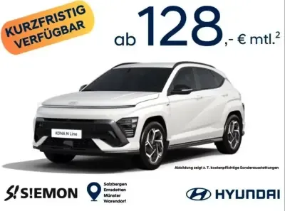 Hyundai Kona N Line 1.6 T-GDI 110kW MY27 7-Gang-DC Leasing