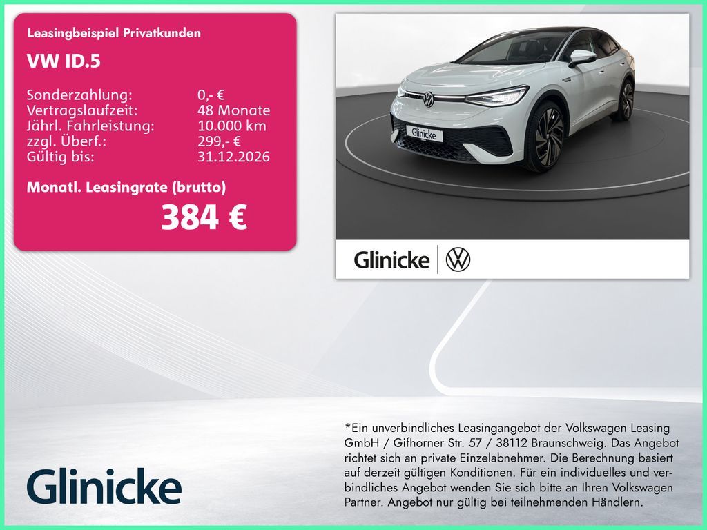 Volkswagen ID.5 Pro AHK Matrix LM 21