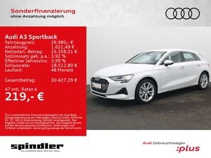 Audi A3 Sportback advanced 35TDI S-tronic / Navi, RFK
