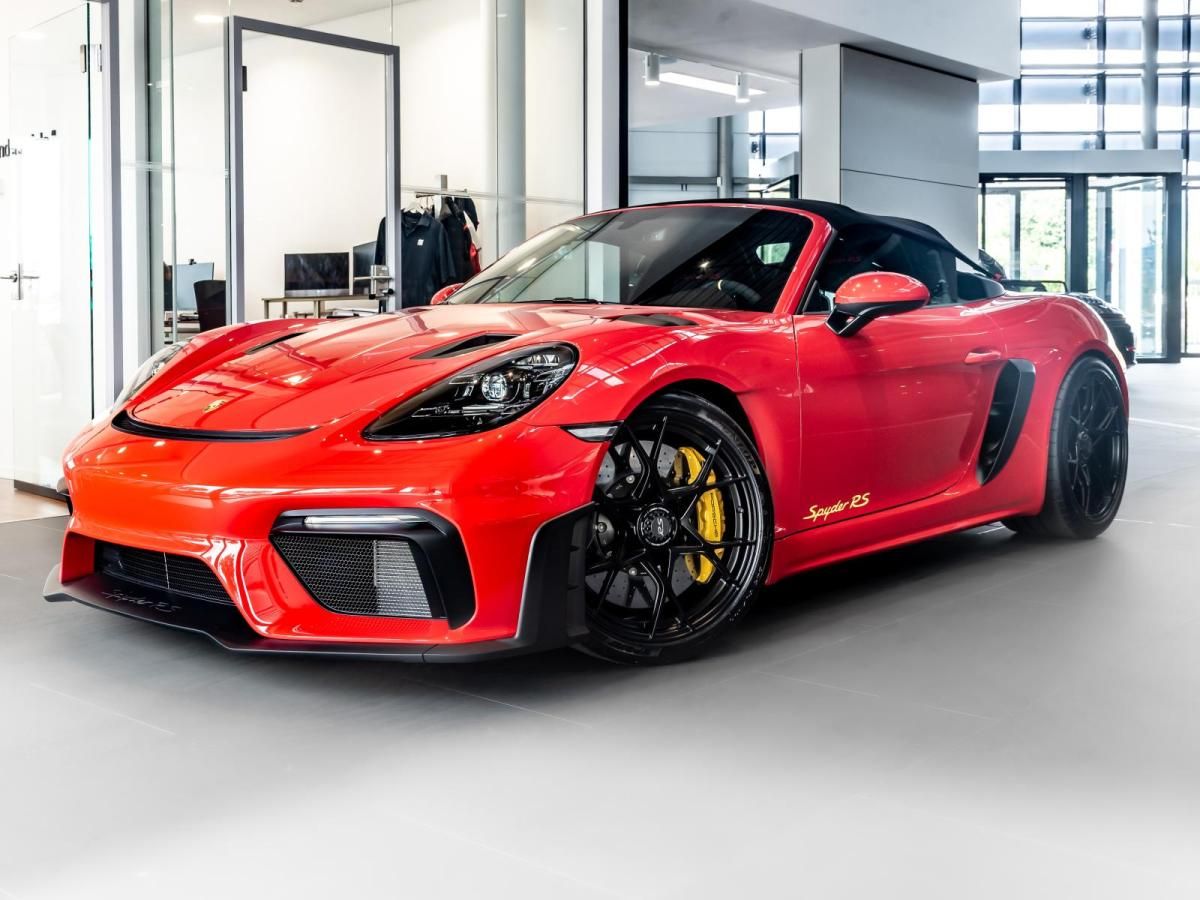 Porsche Boxster 718 Spyder RS *Lift*PCCB*Bose*Vollschalensitz*LED*90L*Rückfahrkamera Leasing