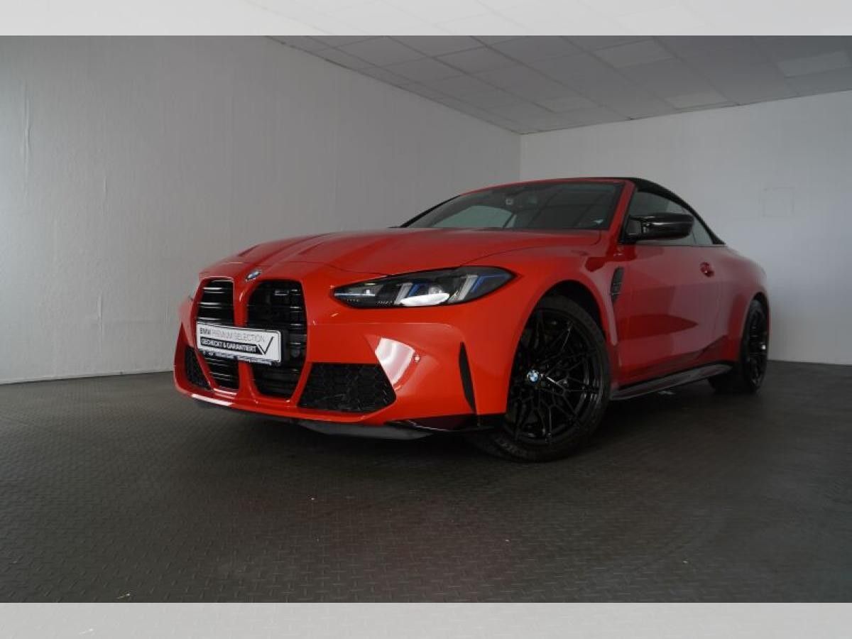 BMW M4 Competition xDrive Cabrio LEDER,HIFI H/K,EL. SITZE,LENKRADHEIZUNG,HUD,NAVI Leasing