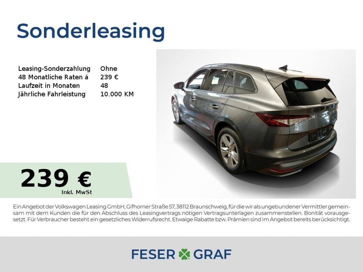 Skoda ENYAQ Enyaq iV 50 Loft ACC Alu 19 Navi RüKa Sitzh. Leasing