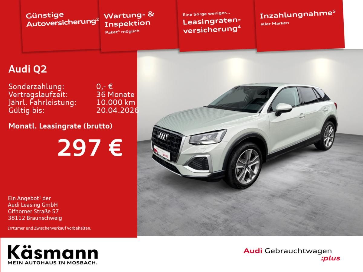 Audi Q2 advanced 35TDI AHK KAM NAV ACC SHZ PDC VIRT Leasing