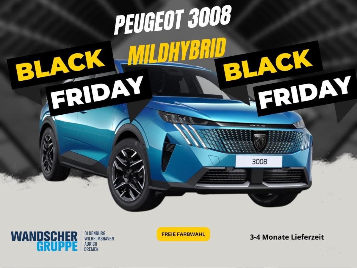 Peugeot 3008 Mildhybrid Allure 💙 BLACK FRIDAY DEAL 💙bis 15.12.2025 Leasing