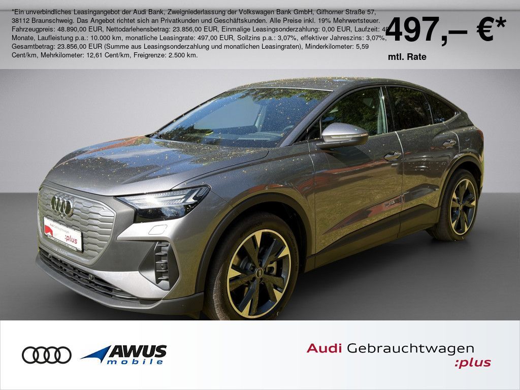 Audi Q4 Sportback e-tron 45 Matrix-LED, Navigation, A Leasing