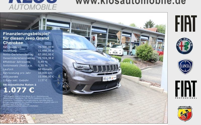 Jeep Grand-cherokee 6.2l V8 HEMI TRACKHAWK Automatik 5dr Auto kaufen