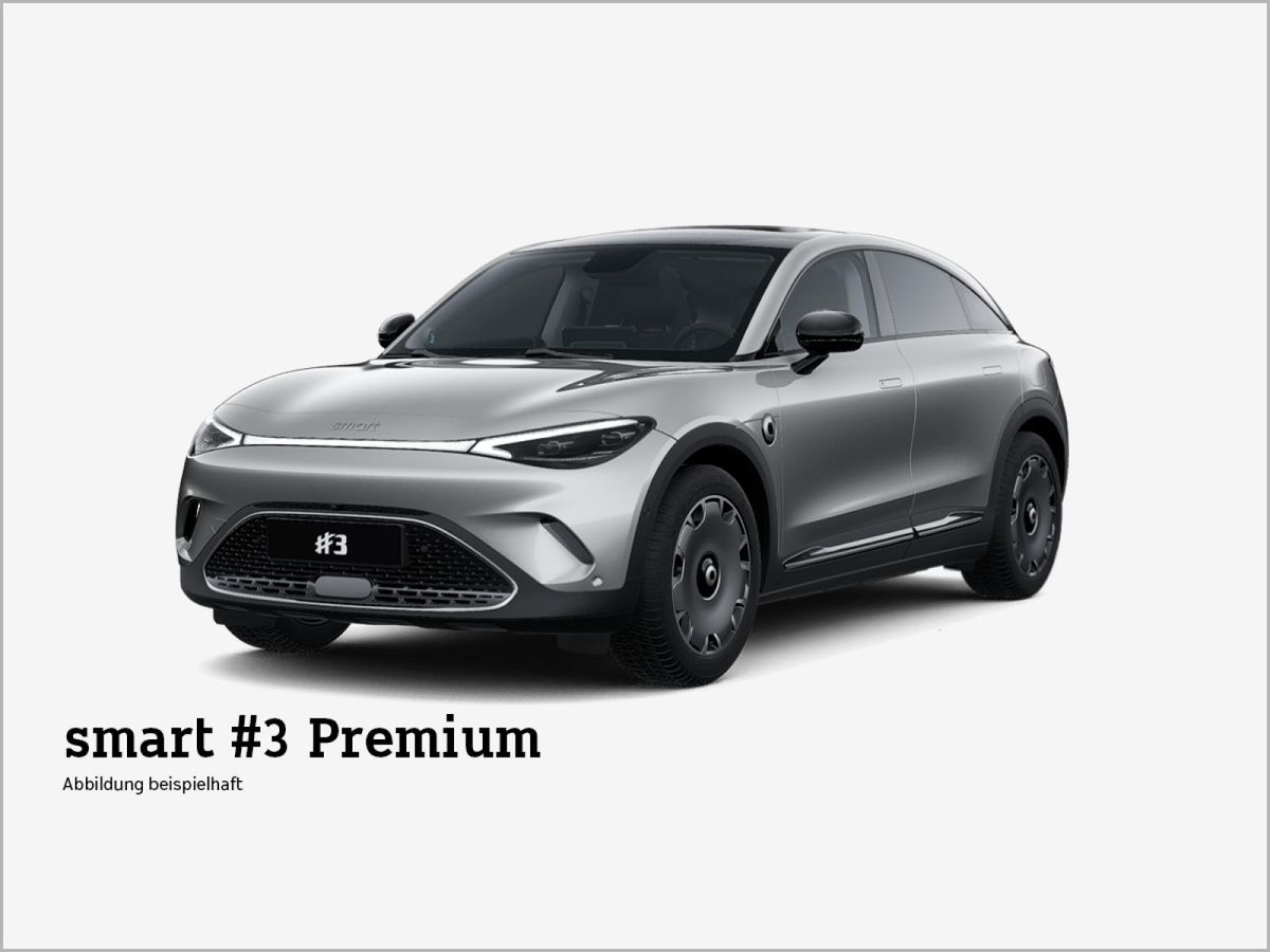 smart #3 Premium MY27⚡inkl. 6.000€ E-Prämie Anzahlung¹❗️ADAC-Aktion³❗️(Head-up/Soundsystem/Pano/A Leasing