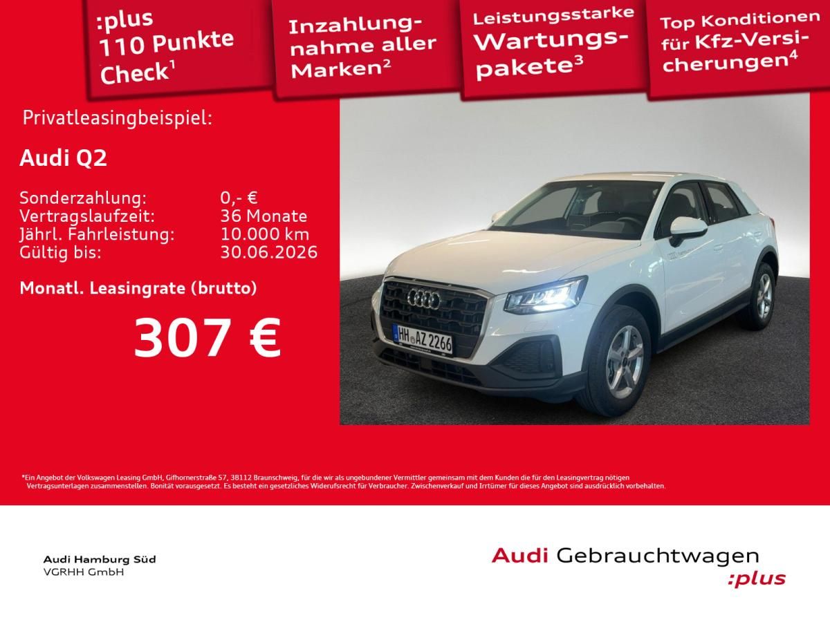 Audi Q2 35 TFSI S tronic LED/SITZHEIZUNG/INTERFACE Leasing