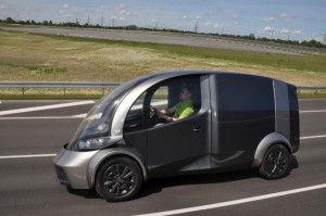 Das Elektroauto DELIVER ist der Lieferwagen der Zukunft. Bildquelle: Institut für Kraftfahrzeuge der RWTH Aachen University (ika)