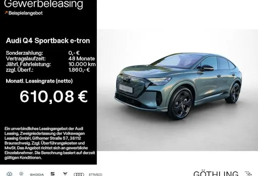 Audi Q4-sportback-e-tron Quattro 5dr