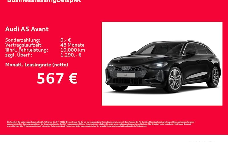 Audi A5-avant E-hybrid 220 KW S Tronic Quattro Avant 5dr Kauf