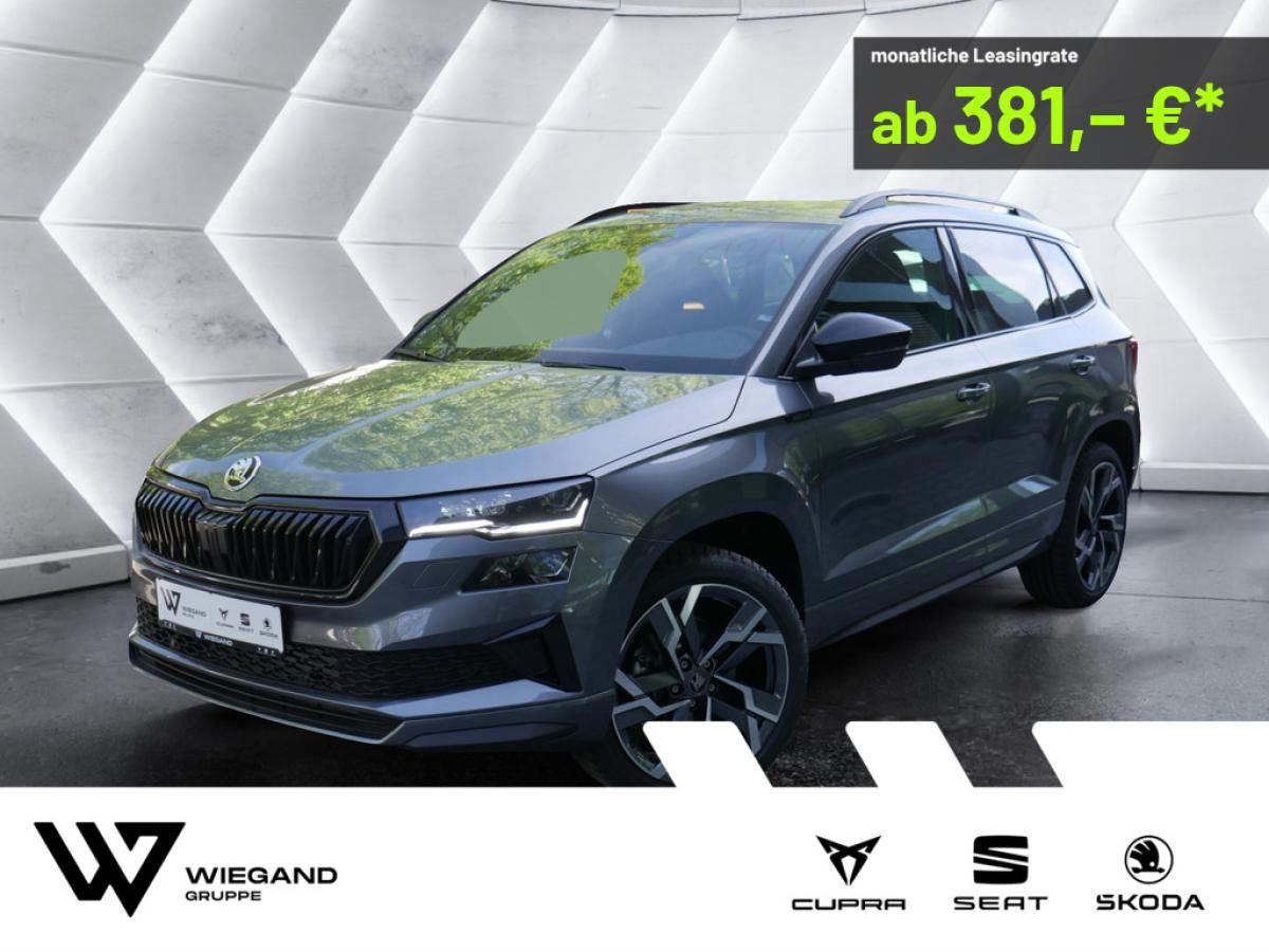 Skoda Karoq 2.0 TSI Sportline 4x4 ACC AHK Matrix *921* Leasing