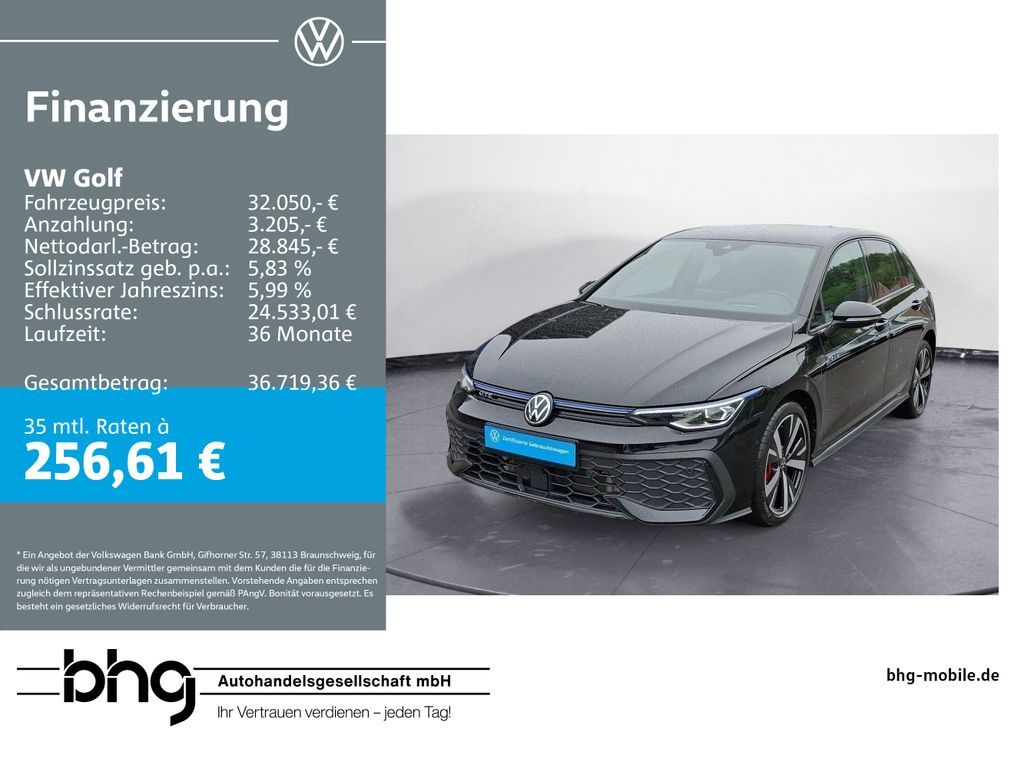 Volkswagen Golf GTE Matrix. LED*AC* Kamera* CarPlay*Head-up Leasing