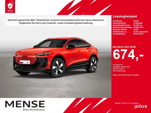 Audi Q6 Sportback e-tron S line B&O|AHK|HUD|LM