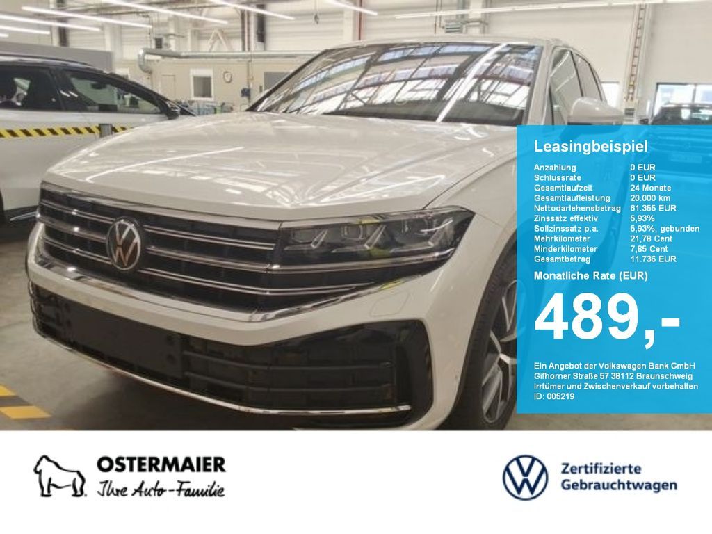 Volkswagen Touareg ELEGANCE 3.0TDI 4M NP:104TEUR STANDHZG.L Leasing