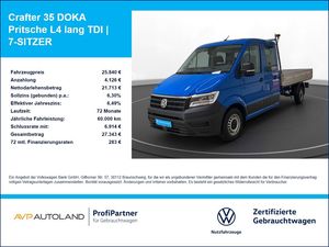 Volkswagen Crafter 35 DOKA Pritsche L4 lang TDI | 7-SITZER