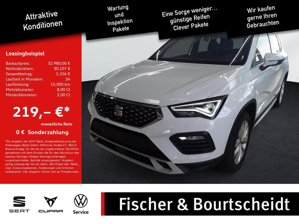 Seat Ateca 1.5 TSI Xperience NAV SHZ LED KAM Leasing