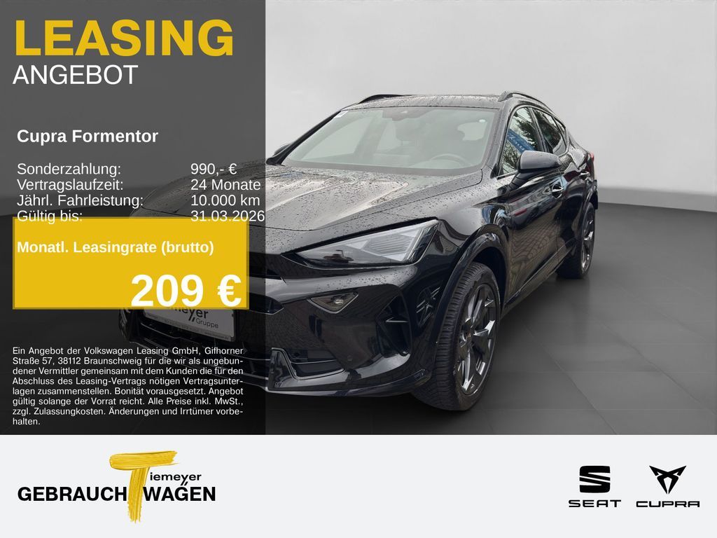 Cupra Formentor 2.0 TDI DSG SENNHEISER SUPERSPORT 360° Leasing