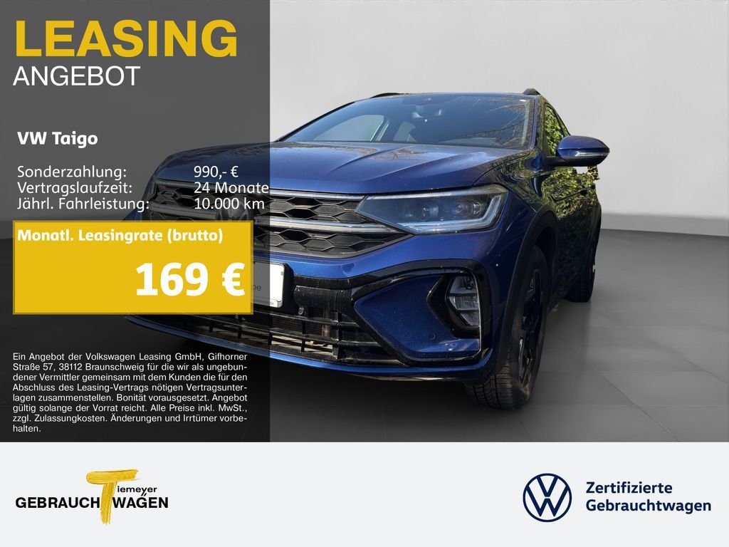 Volkswagen Taigo 1.5 TSI DSG R-LINE MATRIX AHK KAMERA IQ.DR Leasing