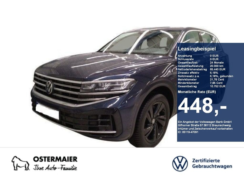 Volkswagen Touareg ELEGANCE 3.0TSI 340PS NP.116T STDHZG.DYN Leasing