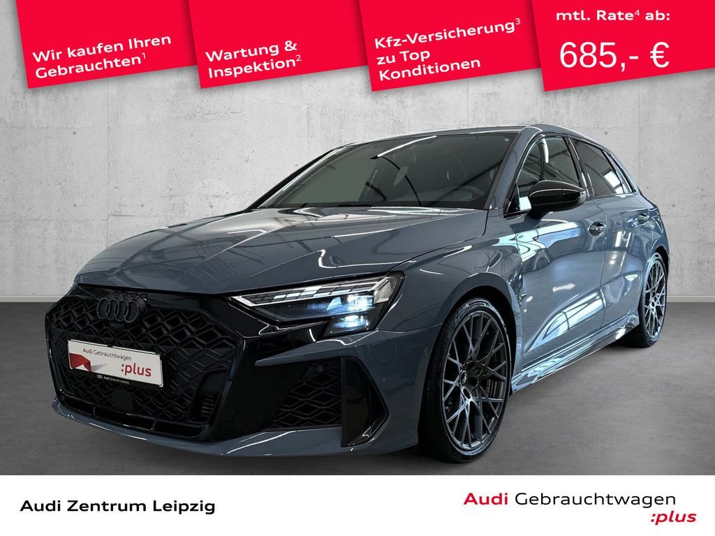 Audi RS 3 Sportback *abged. Matrix*HuD*Sonos*280kmh* Leasing