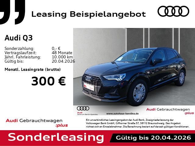 Audi Q3 35 TFSI Adv. S tronic *AHK*ACC*NAV+*LED*SHZ* Leasing