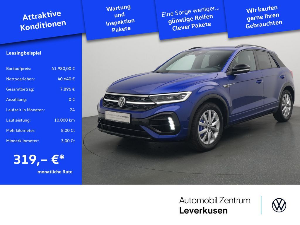 Volkswagen T-Roc R DSG CARPLAY KAM SHZ PDC NAVI 300PS Leasing
